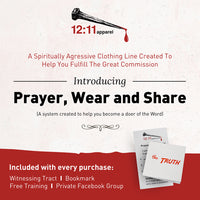 Load image into Gallery viewer, satan is a punk. Spiritual Warfare Christian Graphic T-Shirt
